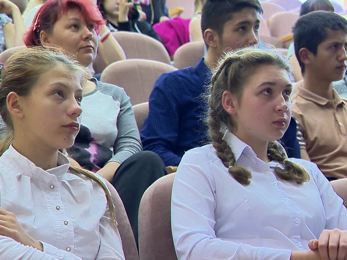 Владимир Путин провел открытый урок для российских школьников 