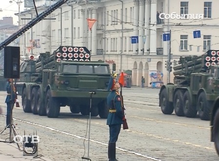 В екатеринбургском Параде Победы примут участие 100 единиц военной техники