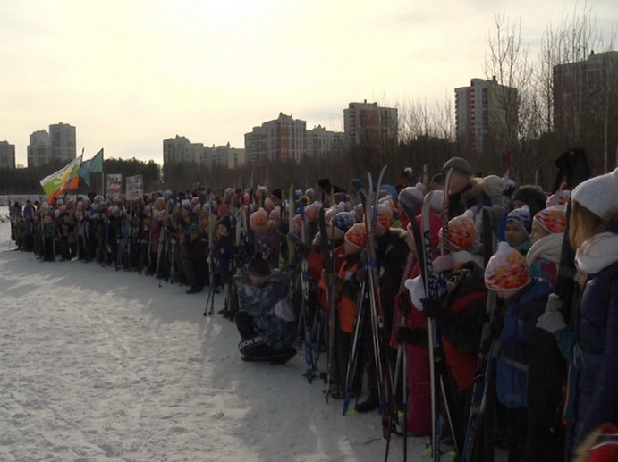 «Лыжня России 2017» собрала в Екатеринбурге рекордное число участников