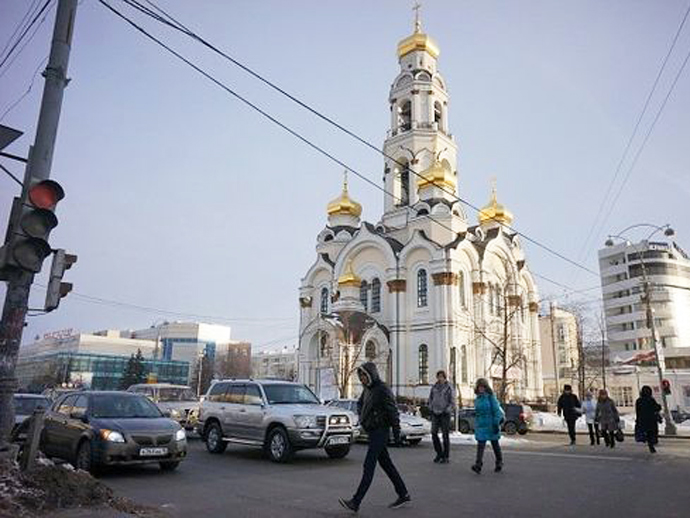 В центре Екатеринбурге появились остановки «Храм Большой Златоуст»