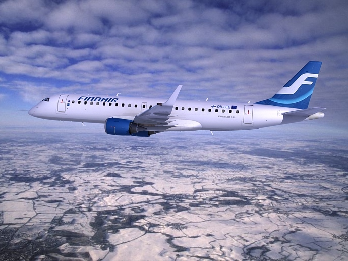 Самолёт, летевший из Хельсинки в Екатеринбург, развернулся на полпути из-за непогоды
