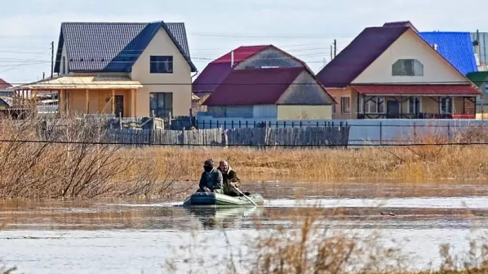 Уровень воды в реке Тобол преодолел отметку «опасное явление»