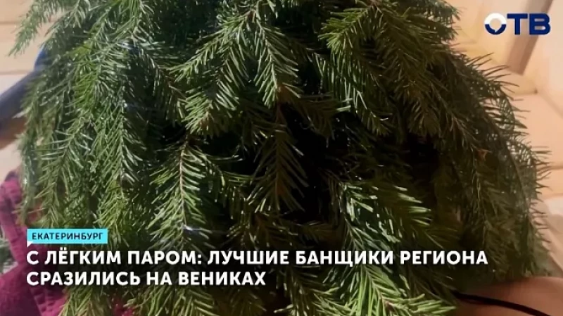С лёгким паром: лучшие банщики региона сразились на вениках