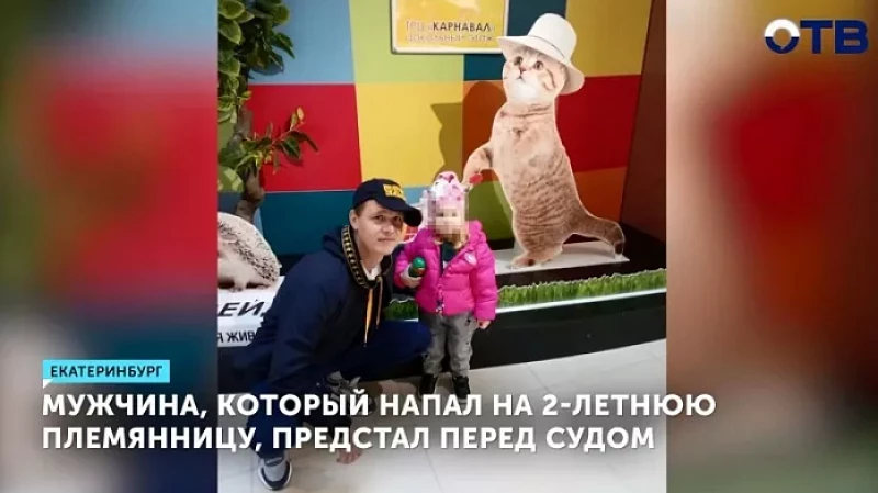 Мужчина, который напал на 2-летнюю племянницу, предстал перед судом