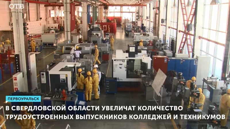 В Свердловской области увеличат количество трудоустроенных выпускников колледжей и техникумов