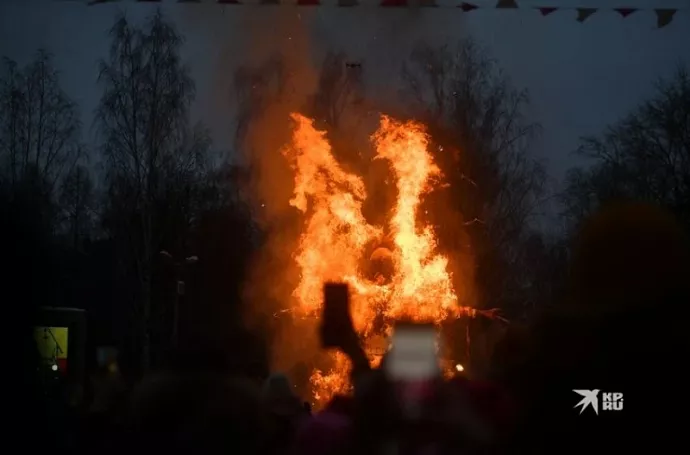 В Сысерти на Масленицу сожгут самое большое чучело в регионе