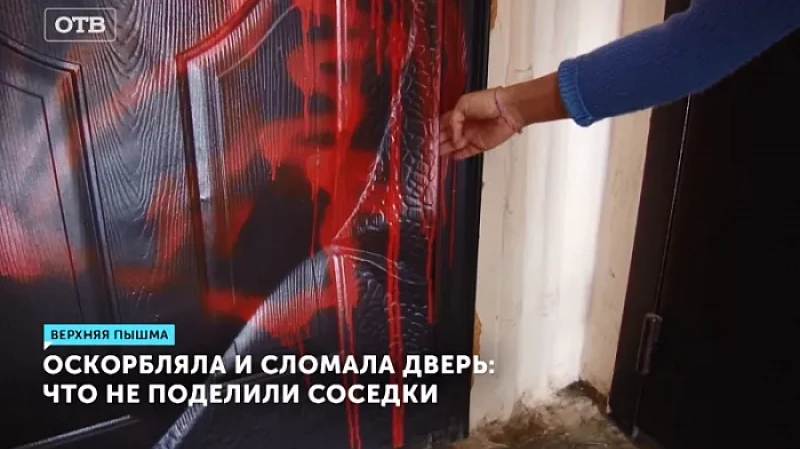 Оскорбляла и сломала дверь: что не поделили соседки