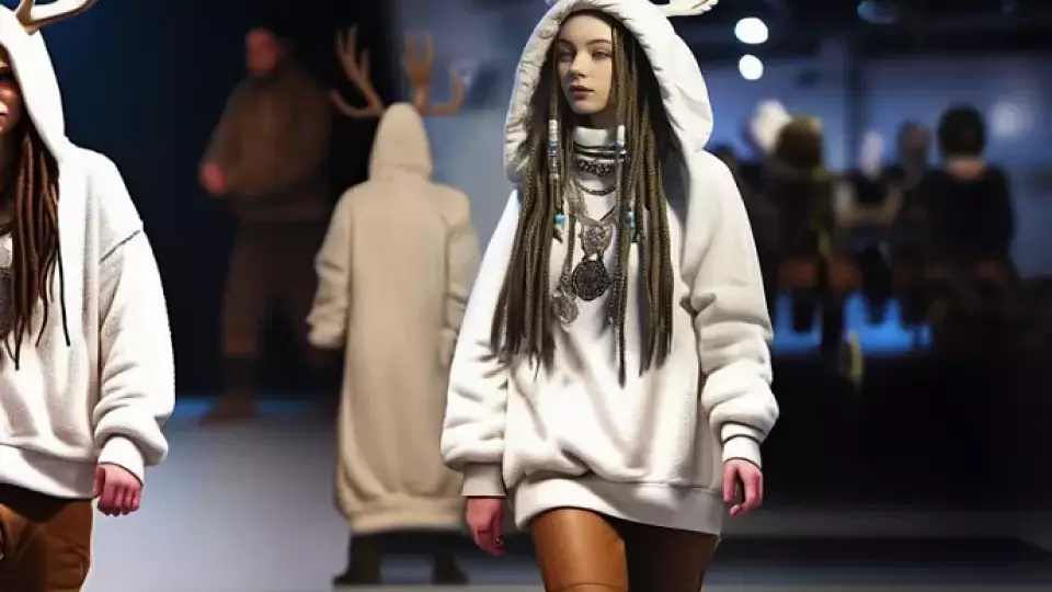 Дизайнер из Ханты-Мансийска создала одежду в этностиле с помощью нейросети