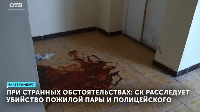 При странных обстоятельствах: СК расследует убийство пожилой пары и полицейского