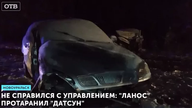 Не справился с управлением: «Ланос» протаранил «Датсун»