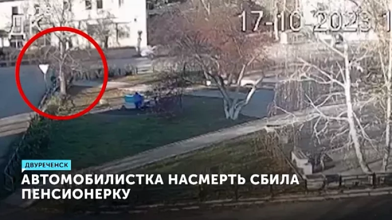 Автомобилистка насмерть сбила пенсионерку