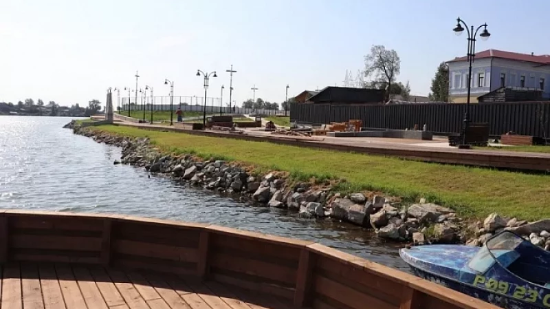 Новую набережную откроют сегодня в Невьянске