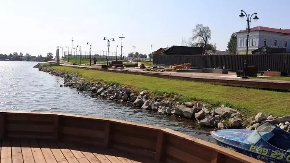 Новую набережную откроют сегодня в Невьянске