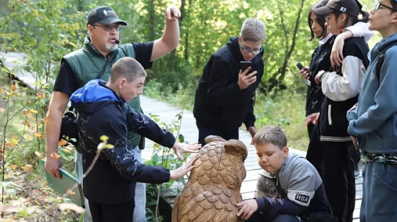 Инклюзивные эко-уроки проходят в природных парках региона