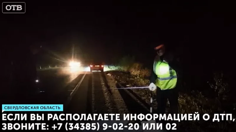 Разыскивается водитель, насмерть сбивший пенсионерку на трассе