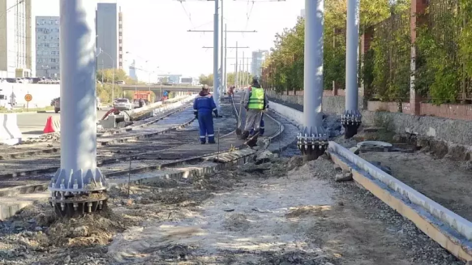 В Екатеринбурге идут последние приготовления к запуску трамвая в Академический