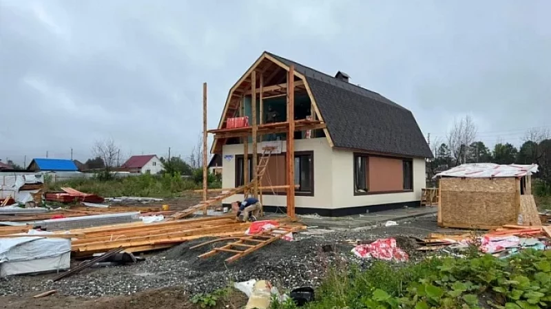 К 1 октября в сгоревшей Сосьве сдадут многоквартирный дом