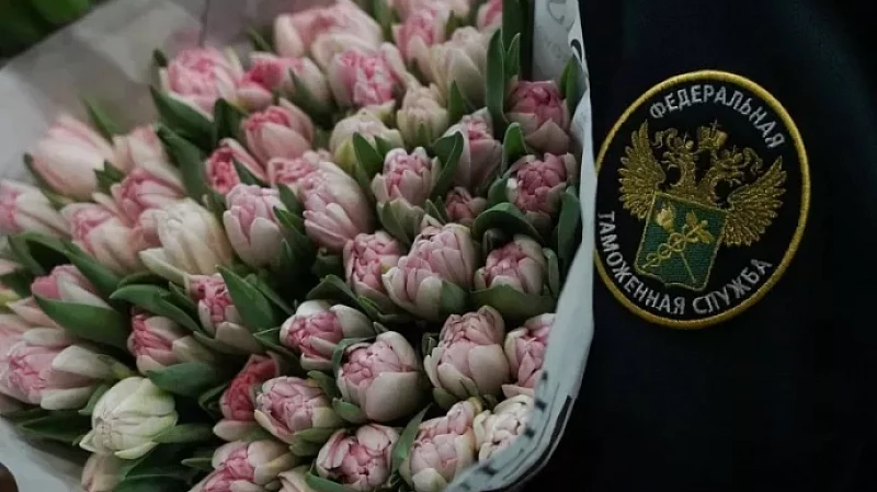 К 1 сентября кольцовские таможенники оформили 168 тонн цветов