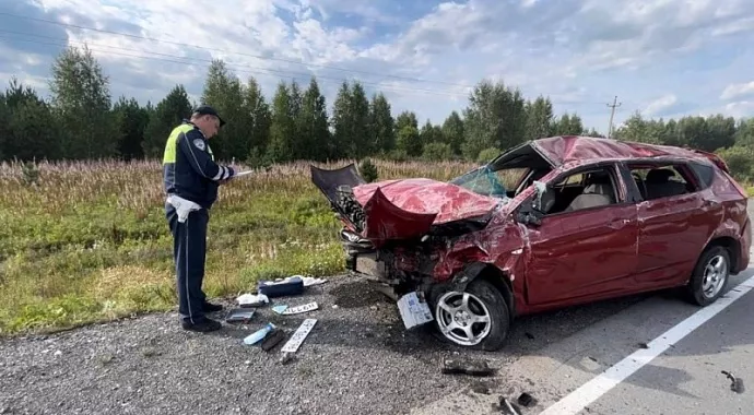 В Туринском районе произошло смертельное ДТП