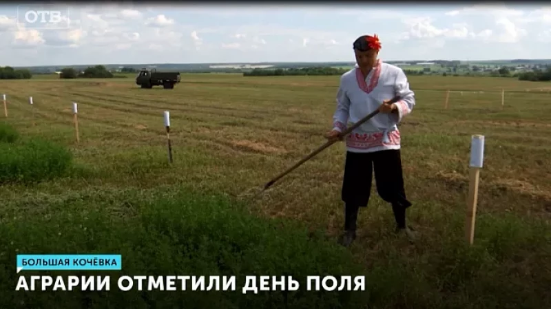 Аграрии отметили День поля