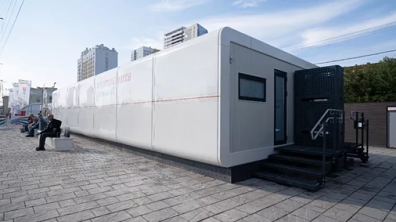 Первый в России капсульный ЖД вокзал открыли в Екатеринбурге