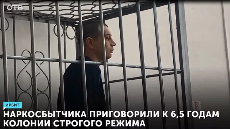 Наркосбытчика приговорили к 6,5 годам колонии строгого режима