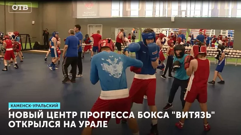 Новый центр прогресса бокса «Витязь» открылся на Урале