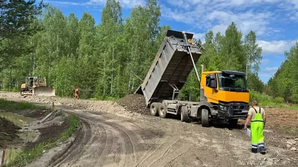 Новый асфальт на подъездах к Таёжному появится уже к концу июня