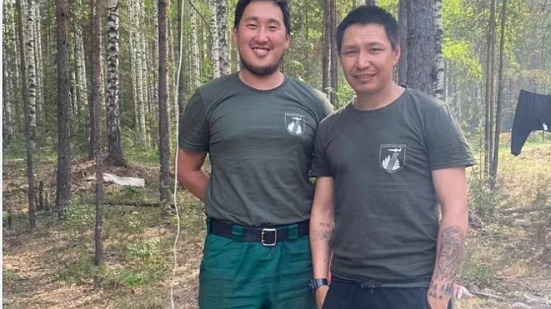 Спасатели из Якутии помогают тушить леса в районе Малышева