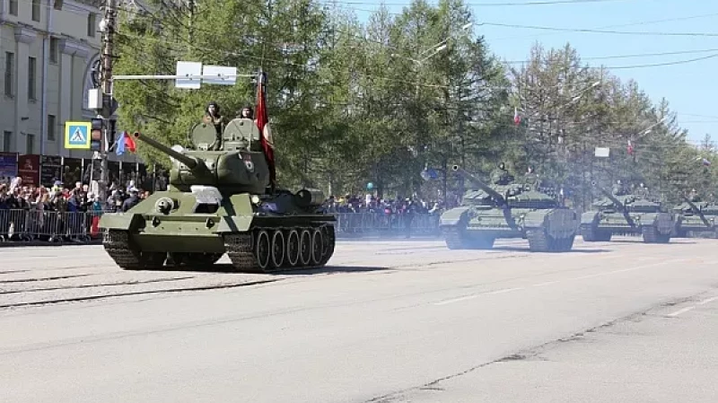 Лучшие моменты парада Победы в Нижнем Тагиле