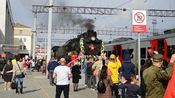 «Эшелон Победы» прибыл в Екатеринбург