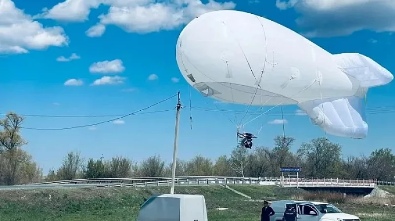 Воздушный патруль: на дорогах Самарской области нарушителей ловит аэростат