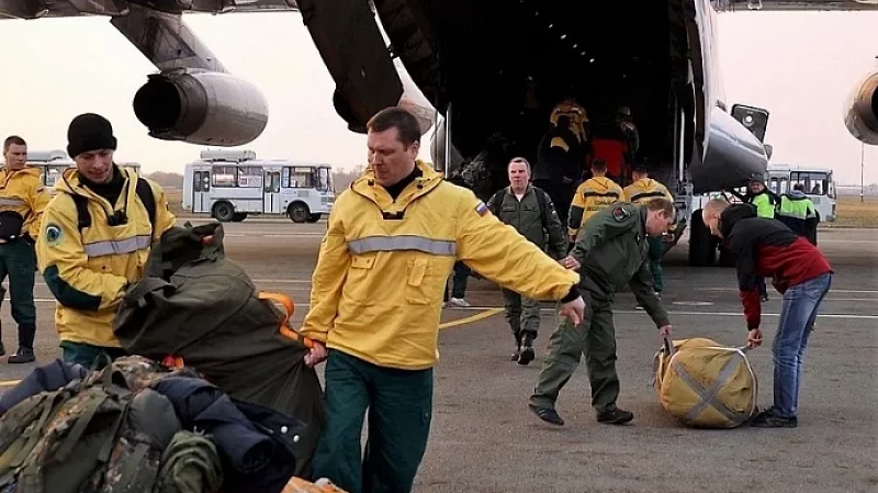 Пожарные из Югры помогут тушить лесные пожары в Курганской области