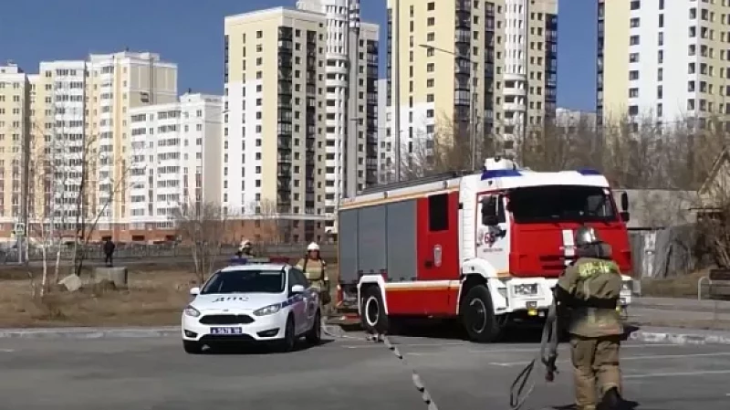 Полиция, Росгвардия, МЧС и скорая помощь провели совместные учения