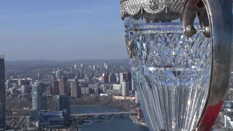 Кубок России по футболу привезли в Екатеринбург