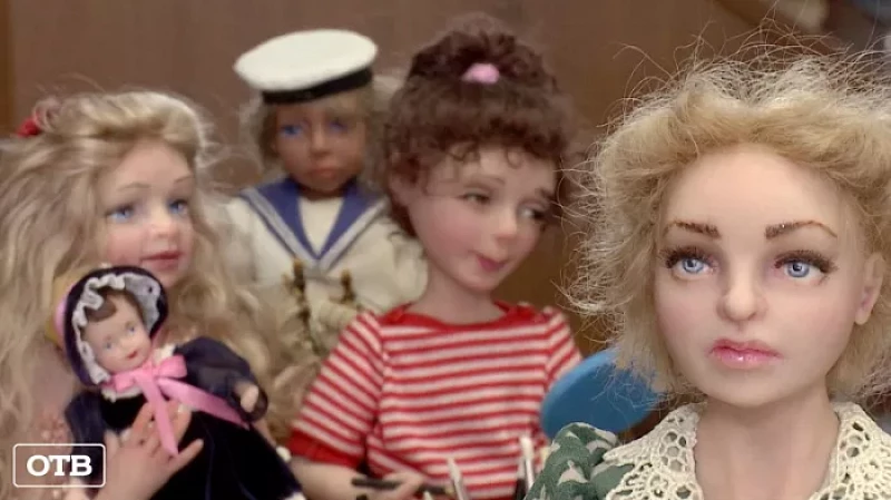 Кушвинский мастерица-самоучка создаёт реалистичных кукол из глины