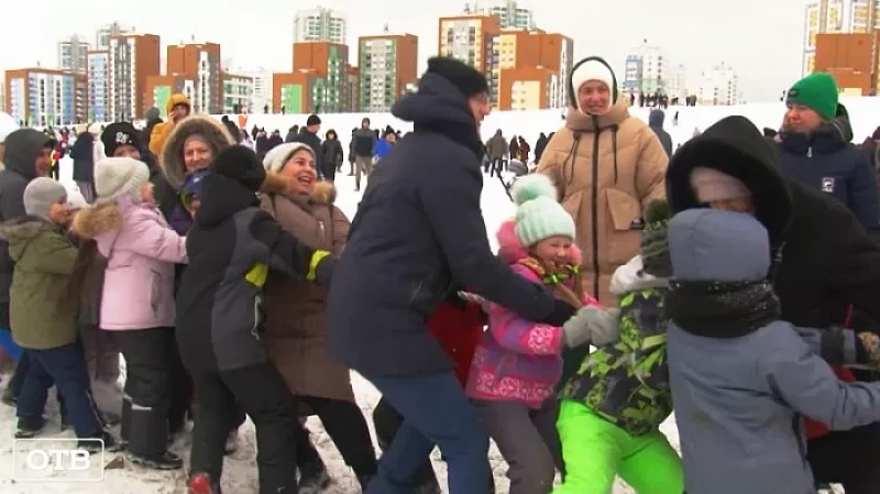 В Академическом районе 7000 жителей с размахом отметили Масленицу