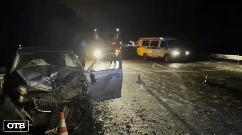 В массовом ДТП на Серовском тракте погибла семейная пара из Урая