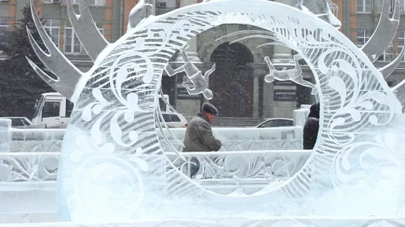 Строительство ледового городка в центре Екатеринбурге планируют начать 14 ноября