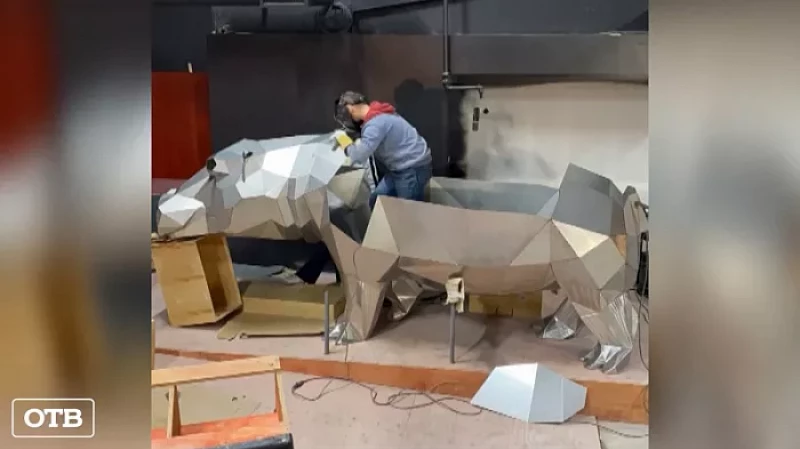 Животные из стали: масштабные скульптуры уральского мастера разлетаются по всему миру