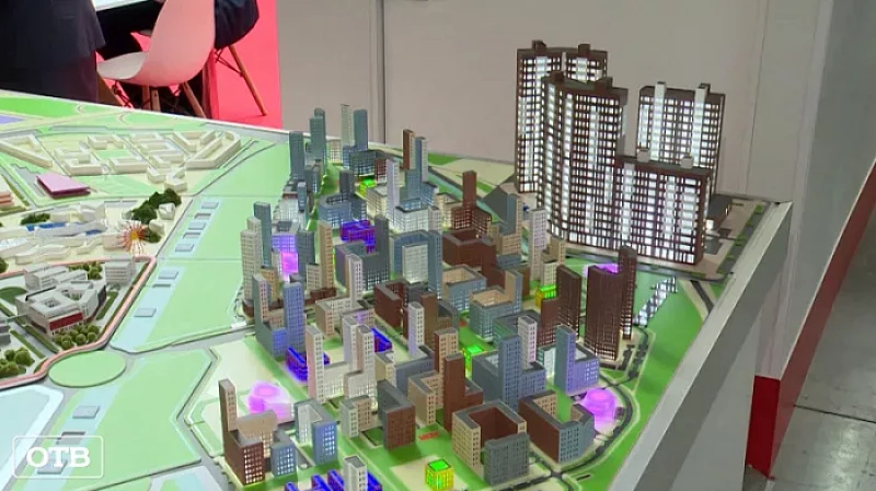 На форуме 100+ TechnoBuild презентовали дизайн-макет современного кампуса УрФУ