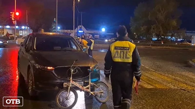 В Нижнем Тагиле автоледи сбила 10-летнего велосипедиста