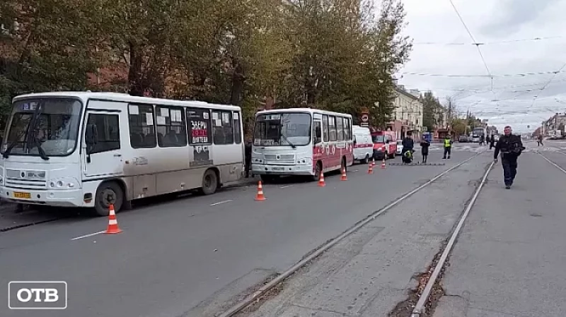 В Нижнем Тагиле произошло ДТП с двумя пассажирскими автобусами