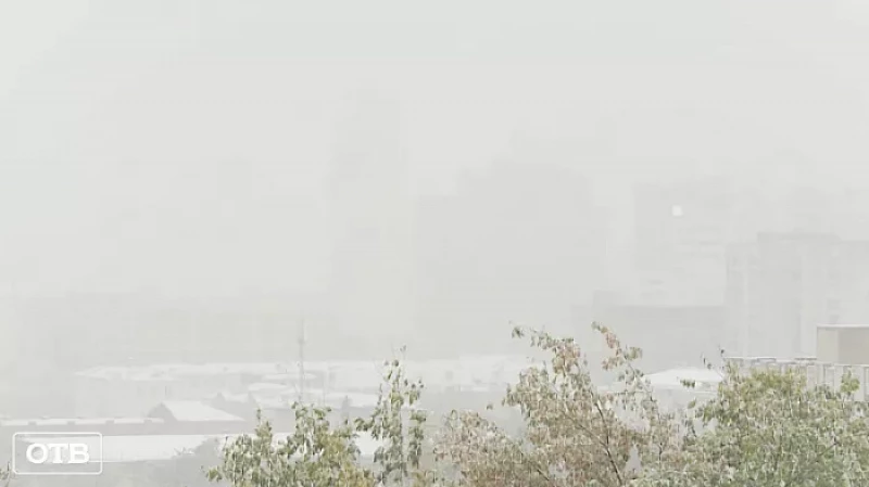 Первый снег неожиданно накрыл Свердловскую область: более 11 тыс. человек остались без света