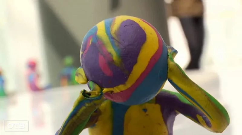 Пластилиновые человечки поселились в торговом центре Екатеринбурга