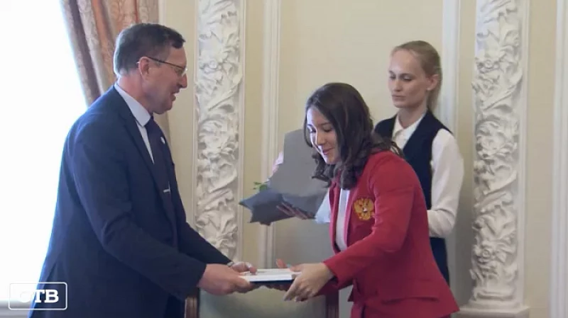 В резиденции свердловского губернатора наградили призёров зимних Паралимпийских игр