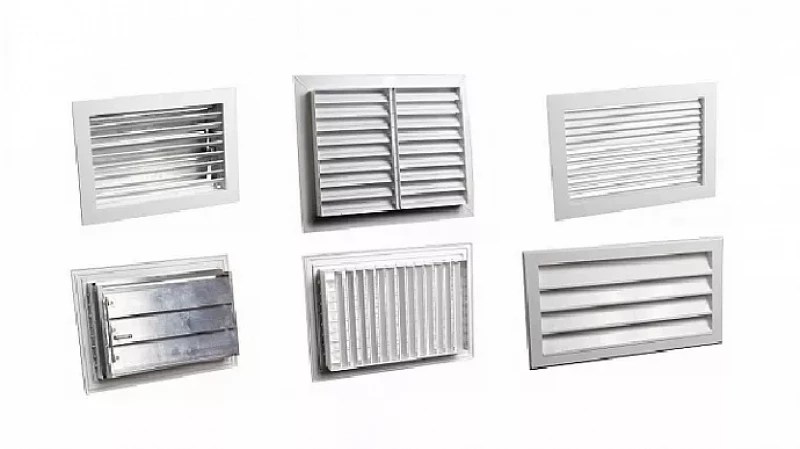 Жалюзийные решётки: виды, преимущества