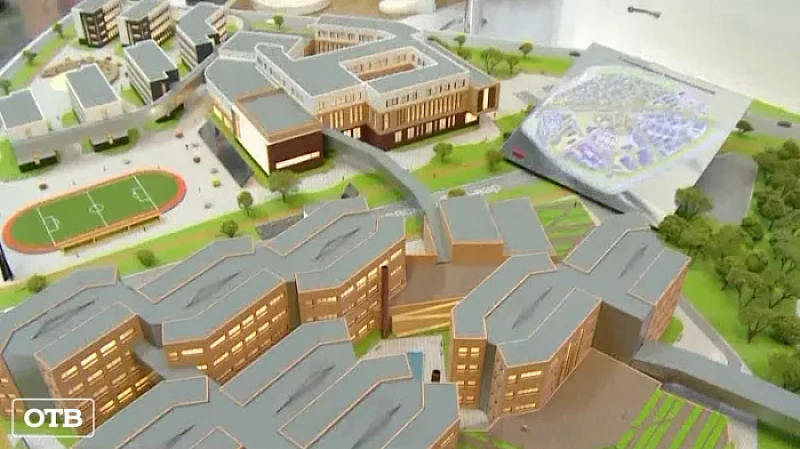 На ИННОПРОМе презентовали дизайн-макет кампуса студенческого городка в Новокольцовском