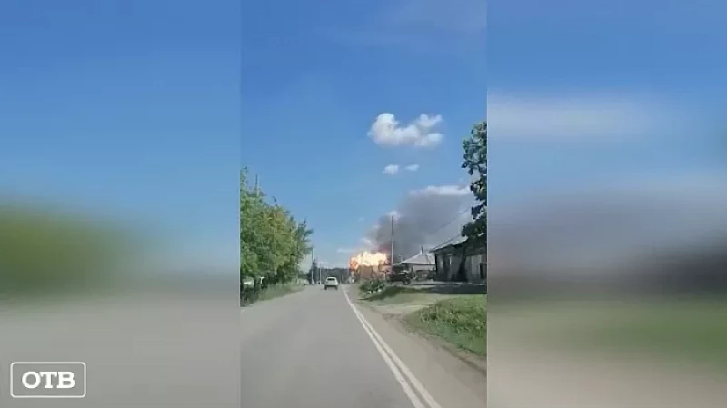 В Талице произошёл взрыв на газозаправочной станции