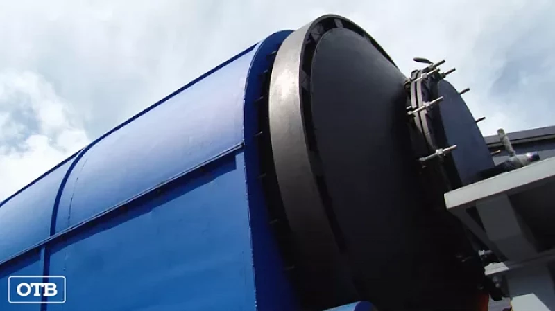 Они превращают подержанные шины в топливо